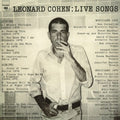 Cohen, Leonard - Live Songs