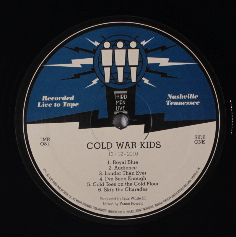 Cold War Kids - Live At Third Man Records