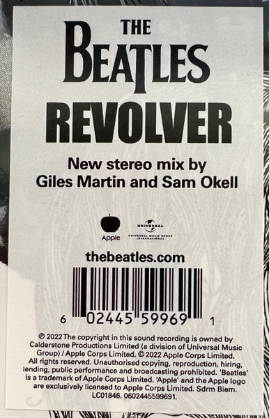 The Beatles - Revolver - VINYL LP - NEW STEREO MIX 2022 (NEW)