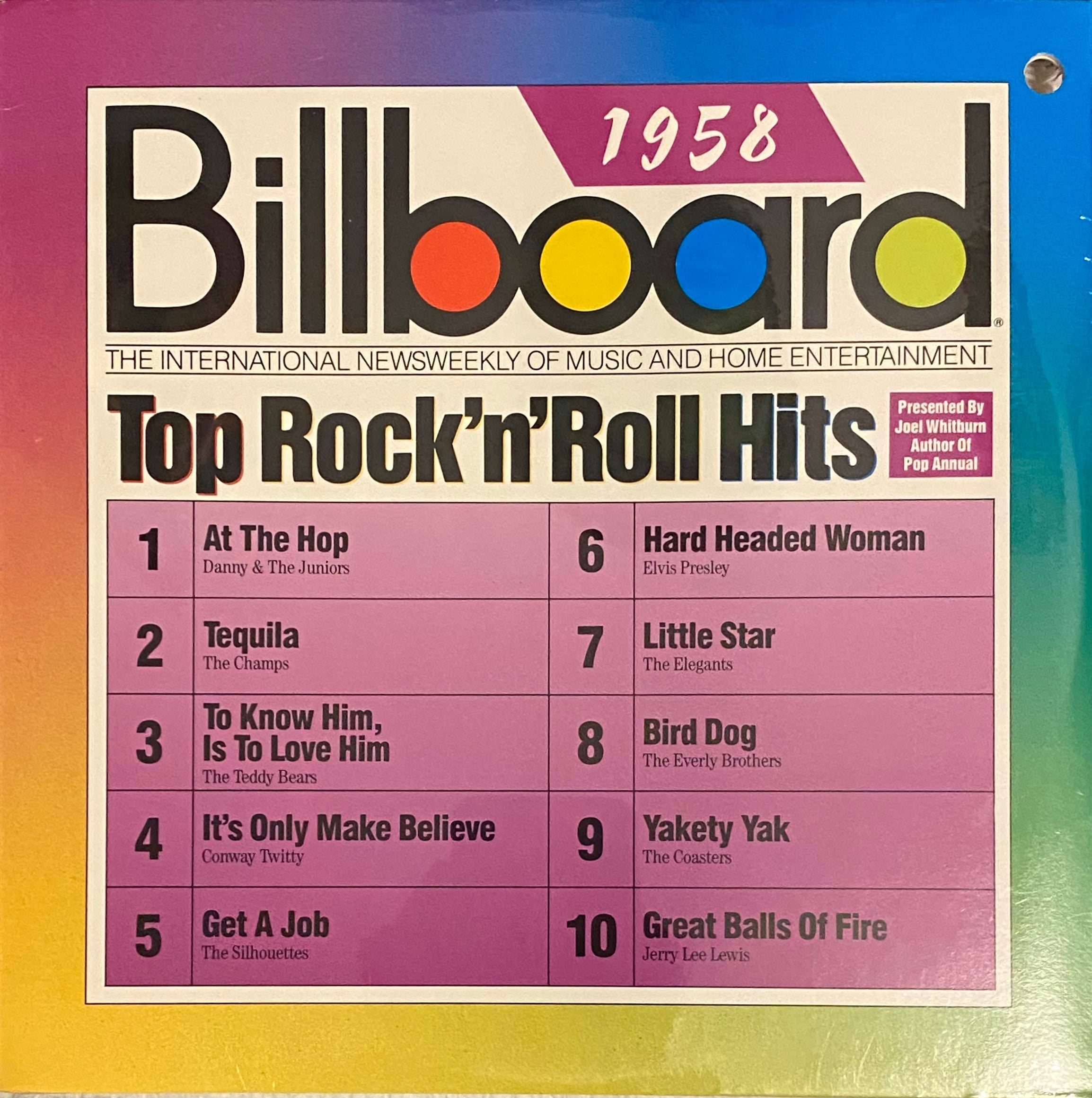 Various Artists - Billboard Top Rock'N'Roll Hits: 1958 [Still Sealed]  (Used Vinyl LP)