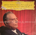Johannes Brahms, Karl Böhm Conducting Berliner Philharmoniker - Symphony No. 1 In C Minor, Op. 68 [Promo] [NOS]  (New Vinyl LP)