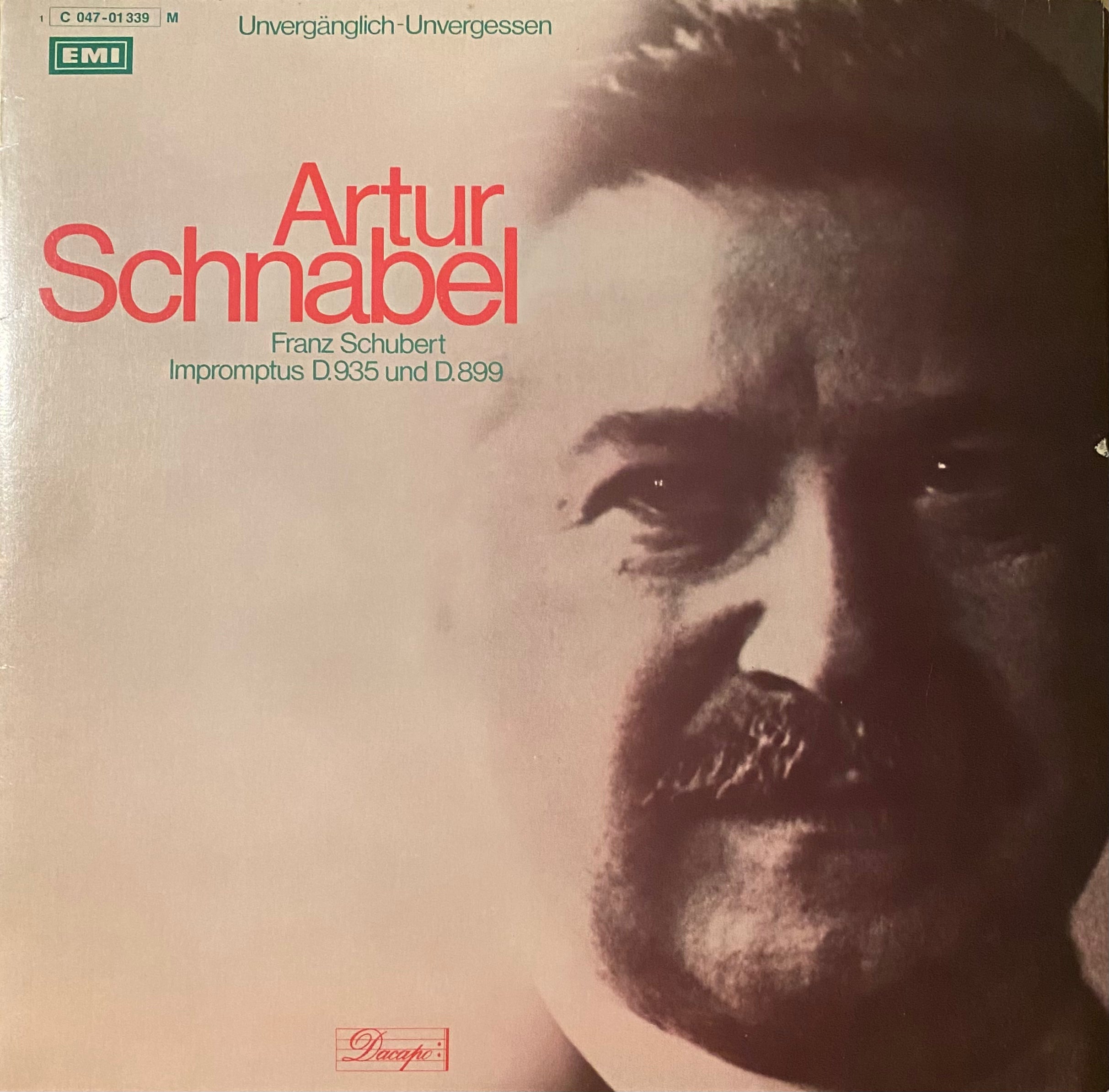 Artur Schnabel / Franz Schubert - Impromptus D.935 Und D.899  (Used Vinyl LP)