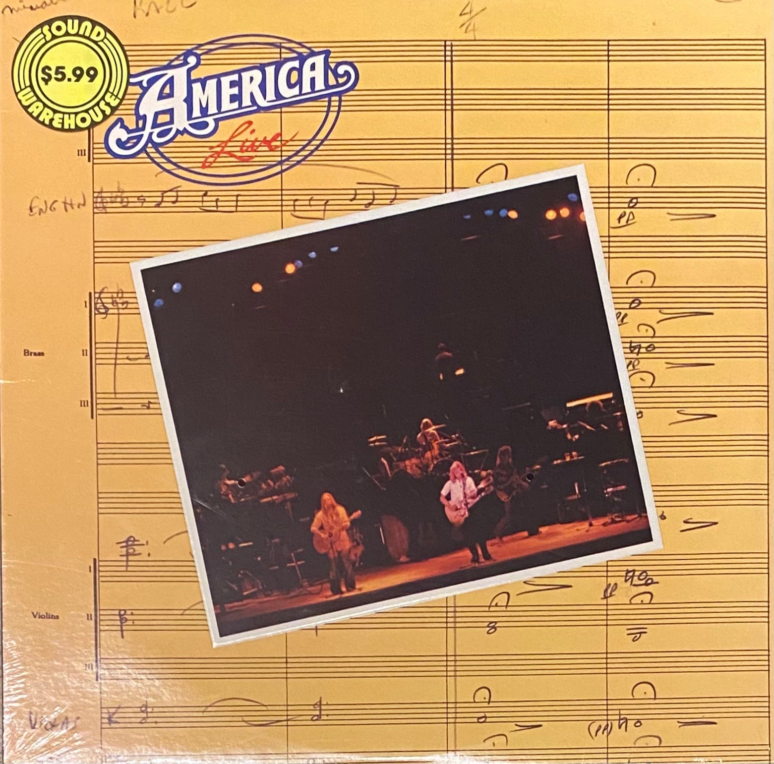 America - Live [Still Sealed]  (Used Vinyl LP)