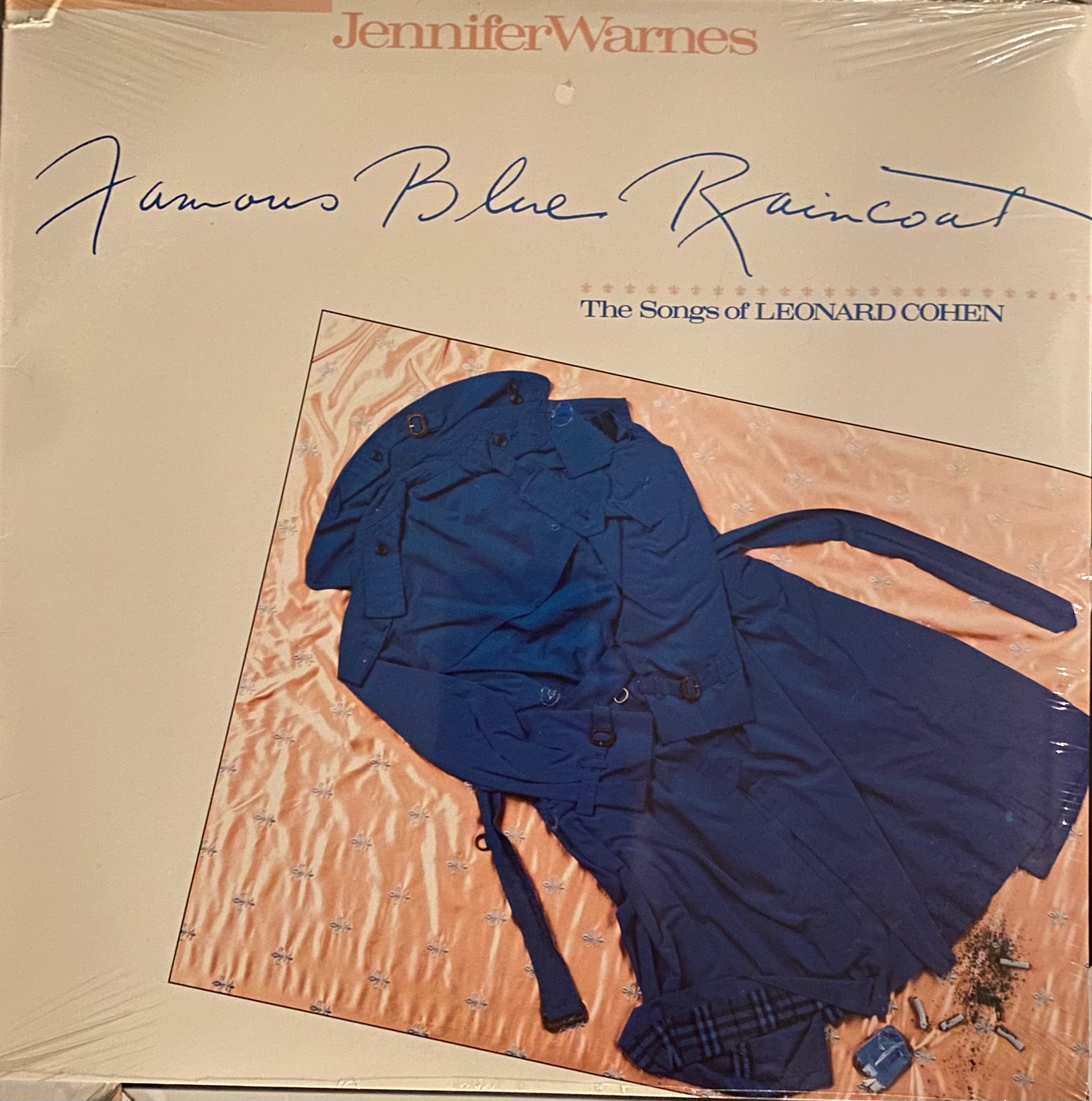 Jennifer Warnes - Famous Blue Raincoat (The Songs Of Leonard Cohen) [NOS]  (New Vinyl LP)