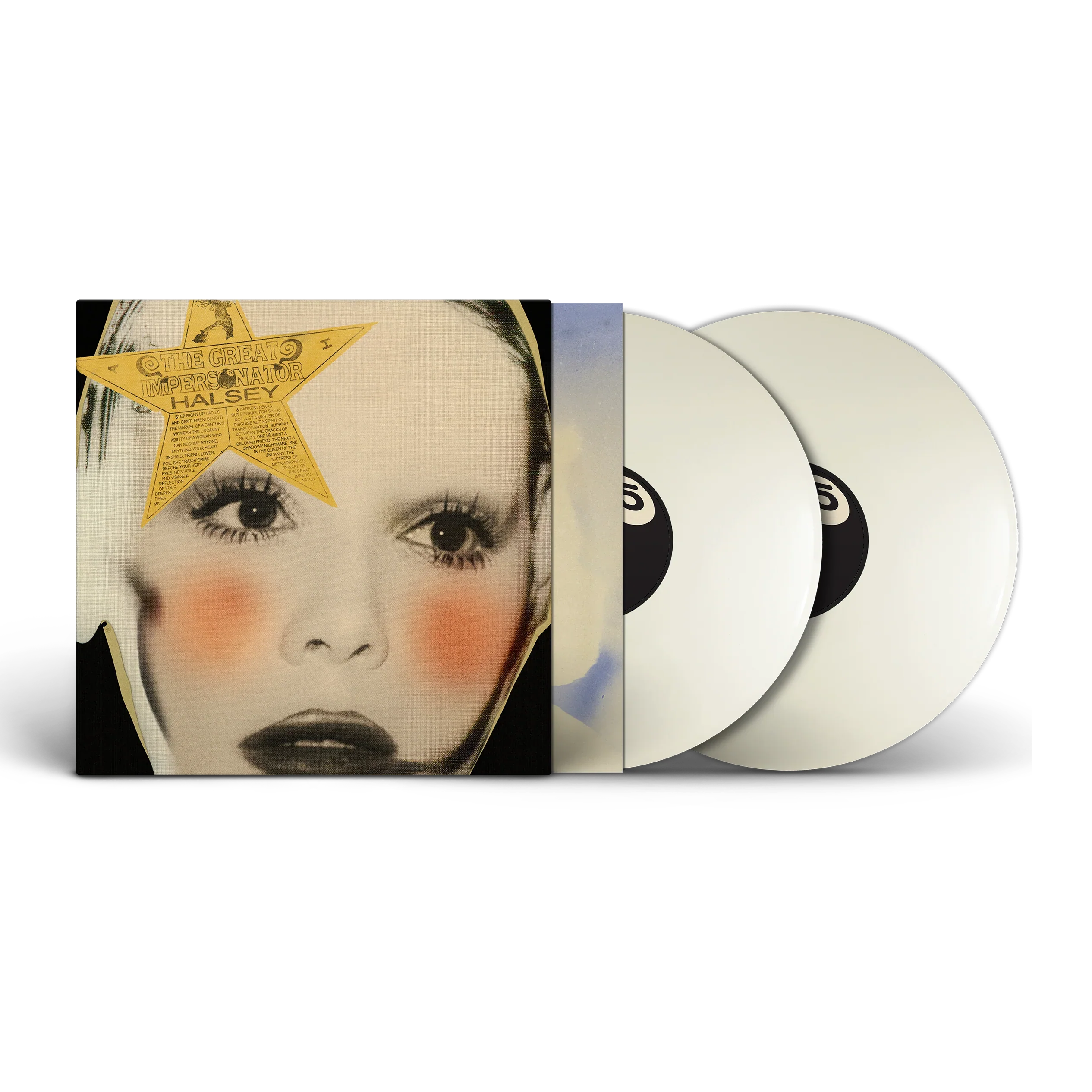Halsey - The Great Impersonator White