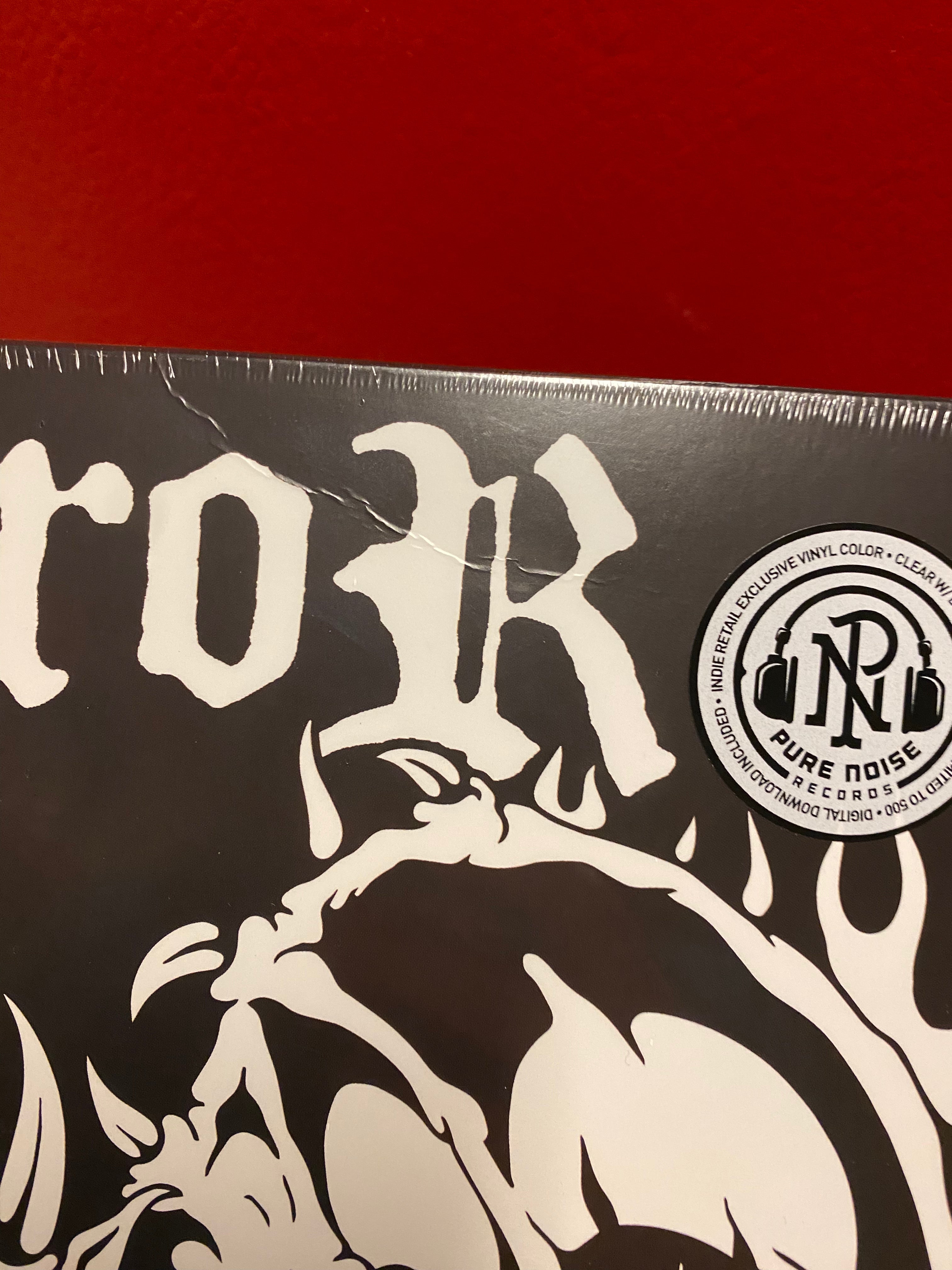 [Discounted] Terror - Pain Into Power [Clear w/ Black & Silver Twist Vinyl]  (New Vinyl LP)