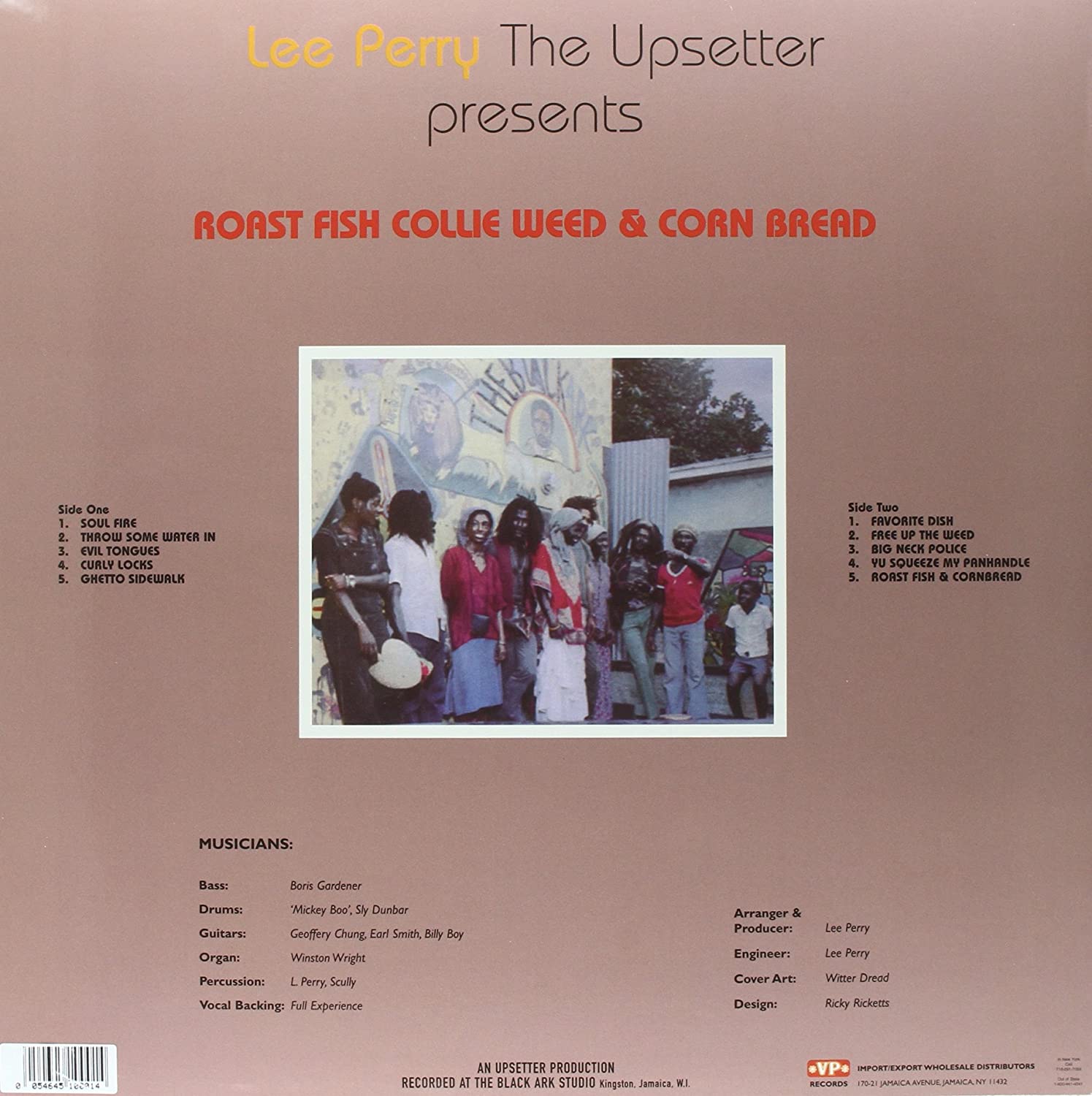 Lee Perry ‎– Roast Fish Collie Weed & Corn Bread - VINYL LP (NEW