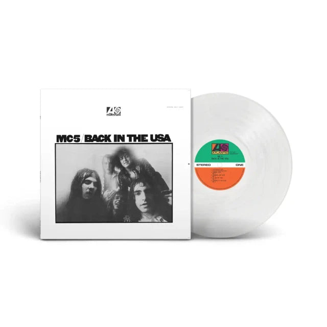 MC5 – Back In The USA - CLEAR COLOURED VINYL LP - NEW
