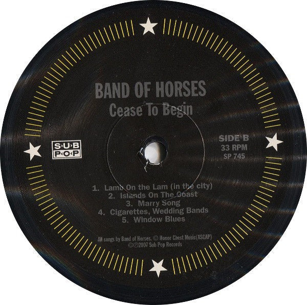 Band Of Horses - Cease To Begin