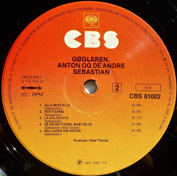 Sebastian - Gøgleren, Anton Og De Andre