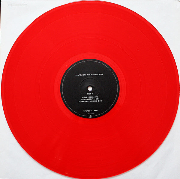 Kraftwerk – The Man Machine - RED COLOURED VINYL LP - NEW