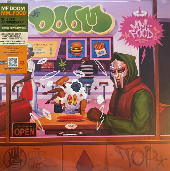 MF DOOM – MM..Food - 20th Anniversary Sweetart Marble Coloured - 2 x VINYL LP ALBUM (NEW)