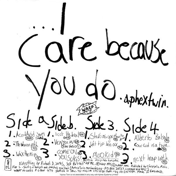 Aphex Twin - I Care Because You Do