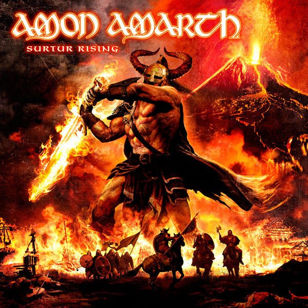 Amon Amarth - Surtur Rising [Sun Yellow Marbled Vinyl]  (New Vinyl LP)