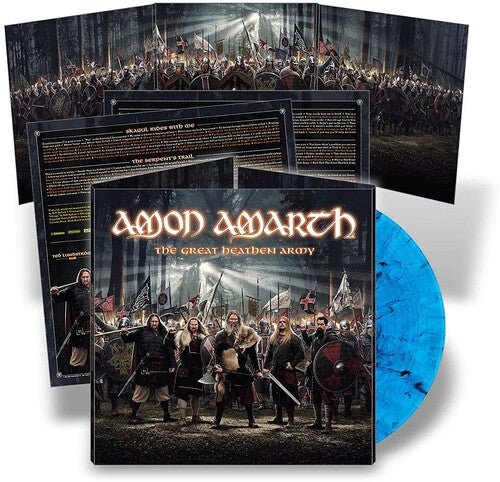 Amon Amarth - The Great Heathen Army [Blue & Black Vinyl]  (New Vinyl LP)