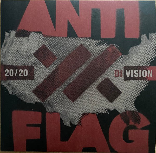 Anti-Flag - 20/20 Division [Clear Red Vinyl]  (New Vinyl LP)