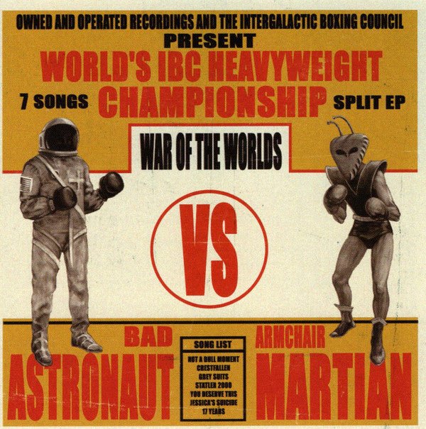 Bad Astronaut Vs. Armchair Martian - War Of The Worlds  (New Vinyl LP)
