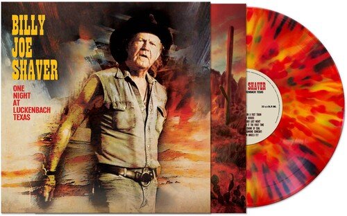 Billy Joe Shaver - One Night In Luckenbach Texas [Splatter Vinyl]  (New Vinyl LP)