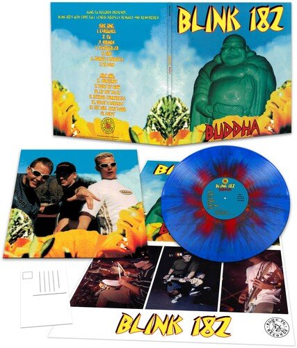 Blink 182 - Buddah [Blue & Red Splatter Vinyl]  (New Vinyl LP)