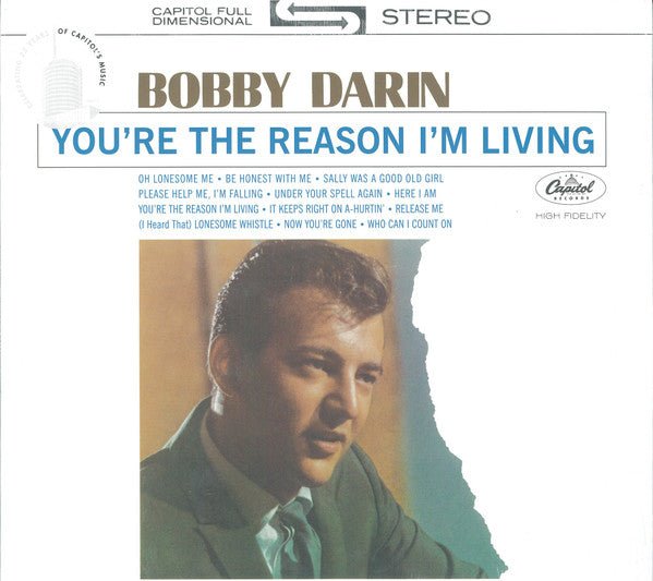 Bobby Darin - You're The Reason I'm Living  (New Vinyl LP)