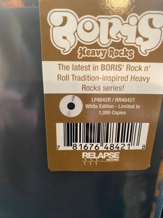 Boris - Heavy Rocks [White Vinyl]  (New Vinyl LP)