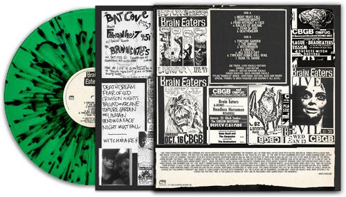 Brain Eaters - Brain Eaters [Green & Black Splatter Vinyl]  (New Vinyl LP)