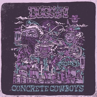 Buggin - Concrete Cowboys [Opaque Violet Vinyl]  (New Vinyl LP)