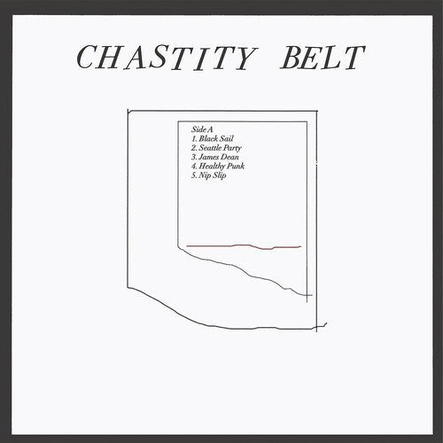 Chastity Belt - No Regerts (10th Anniversary Edition) [Black & White Swirl Vinyl]  (New Vinyl LP)