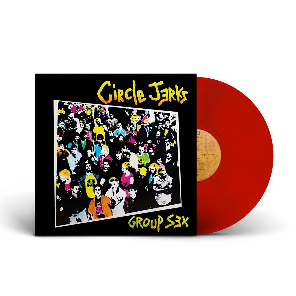 Circle Jerks - Group Sex: 40th Anniversary Edition [Red Vinyl]  (New Vinyl LP)