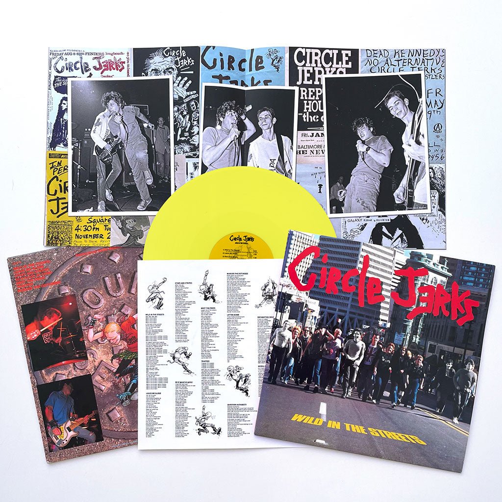 Circle Jerks - Wild In The Streets: 40th Anniversary Edition [Yellow Vinyl]  (New Vinyl LP)