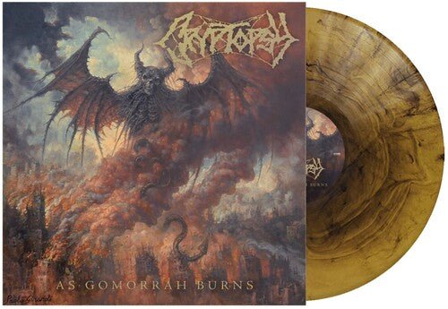 Cryptopsy - As Gomorrah Burns [Gold & Black Galaxy Vinyl]  (New Vinyl LP)