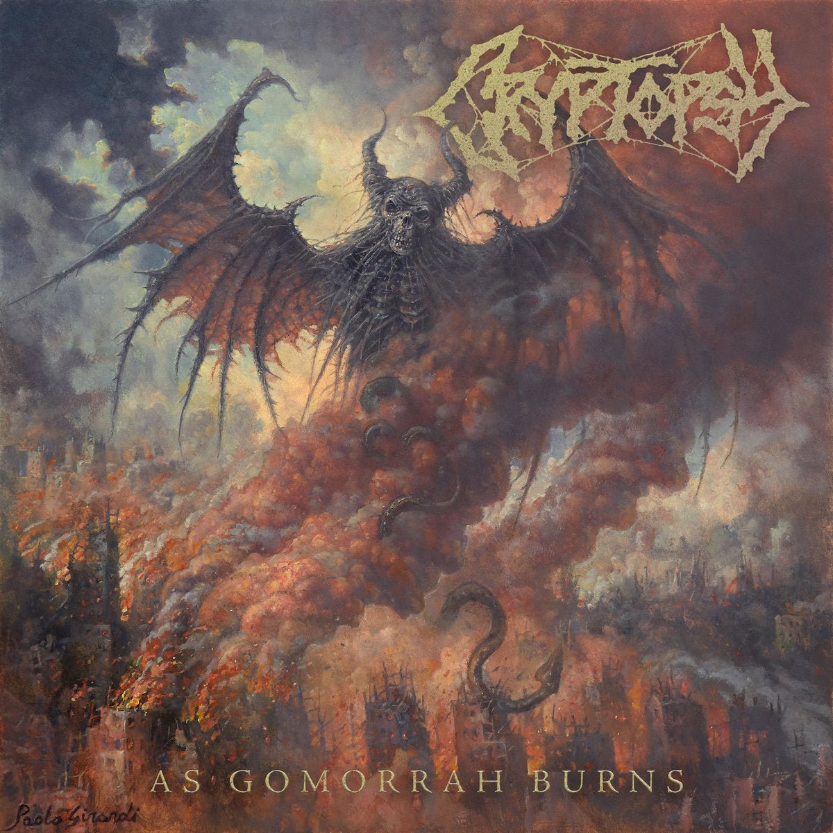 Cryptopsy - As Gomorrah Burns [Gold & Black Galaxy Vinyl]  (New Vinyl LP)