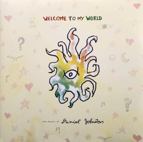 Daniel Johnston - Welcome To My World [Coke Bottle Clear & Translucent Pink Vinyl]  (New Vinyl LP)