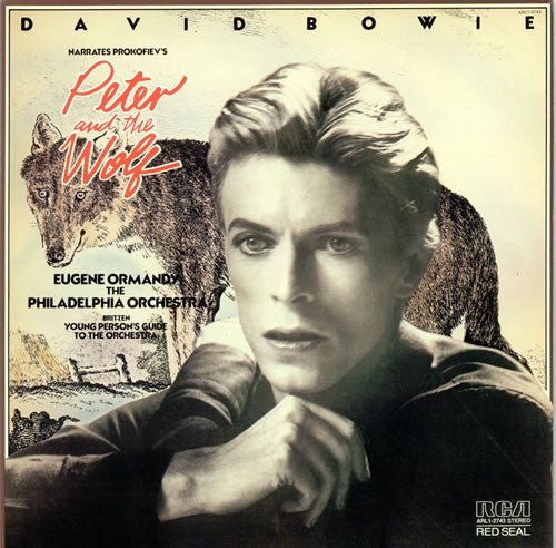 David Bowie Narrates Prokofiev ‎- Peter And The Wolf / Young Person's Guide To The Orchestra [Import]  (New Vinyl LP)