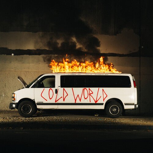 Death Lens - Cold World [Transparent Clear with Black Splatter]  (New Vinyl LP)