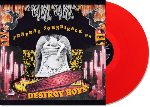 Destroy Boys - Funeral Soundtrack #4 [Transparent Red Vinyl]  (New Vinyl LP)