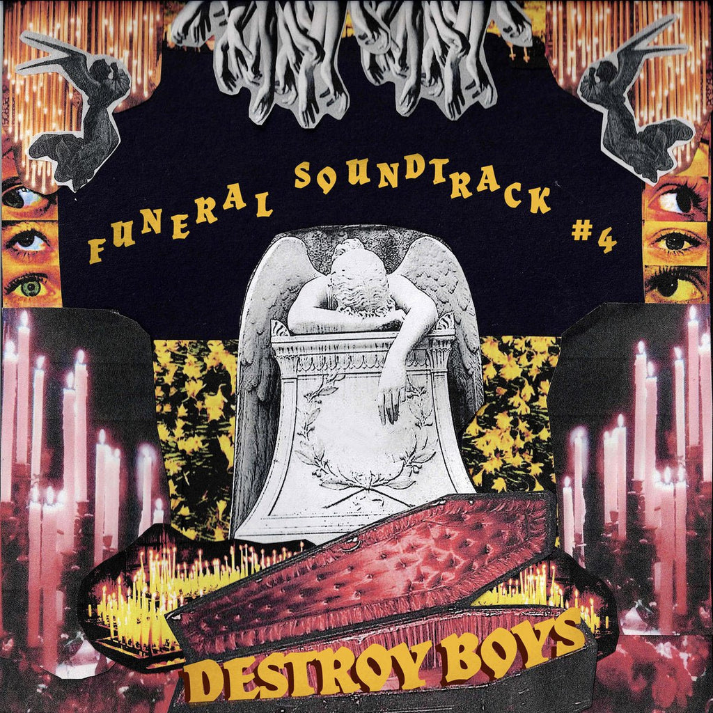 Destroy Boys - Funeral Soundtrack #4 [Transparent Red Vinyl]  (New Vinyl LP)