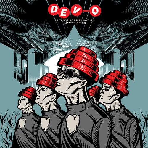 Devo - 50 Years Of De-evolution 1973-2023 [Red & Blue Vinyl]  (New Vinyl LP)