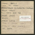 [Discounted] Big Star - Big Star Complete Third 1: Demos To Sessions To Roughs  (New Vinyl LP)