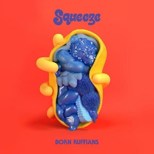 [Discounted] Born Ruffians - Squeeze [Cloudy Red Vinyl]  (New Vinyl LP)