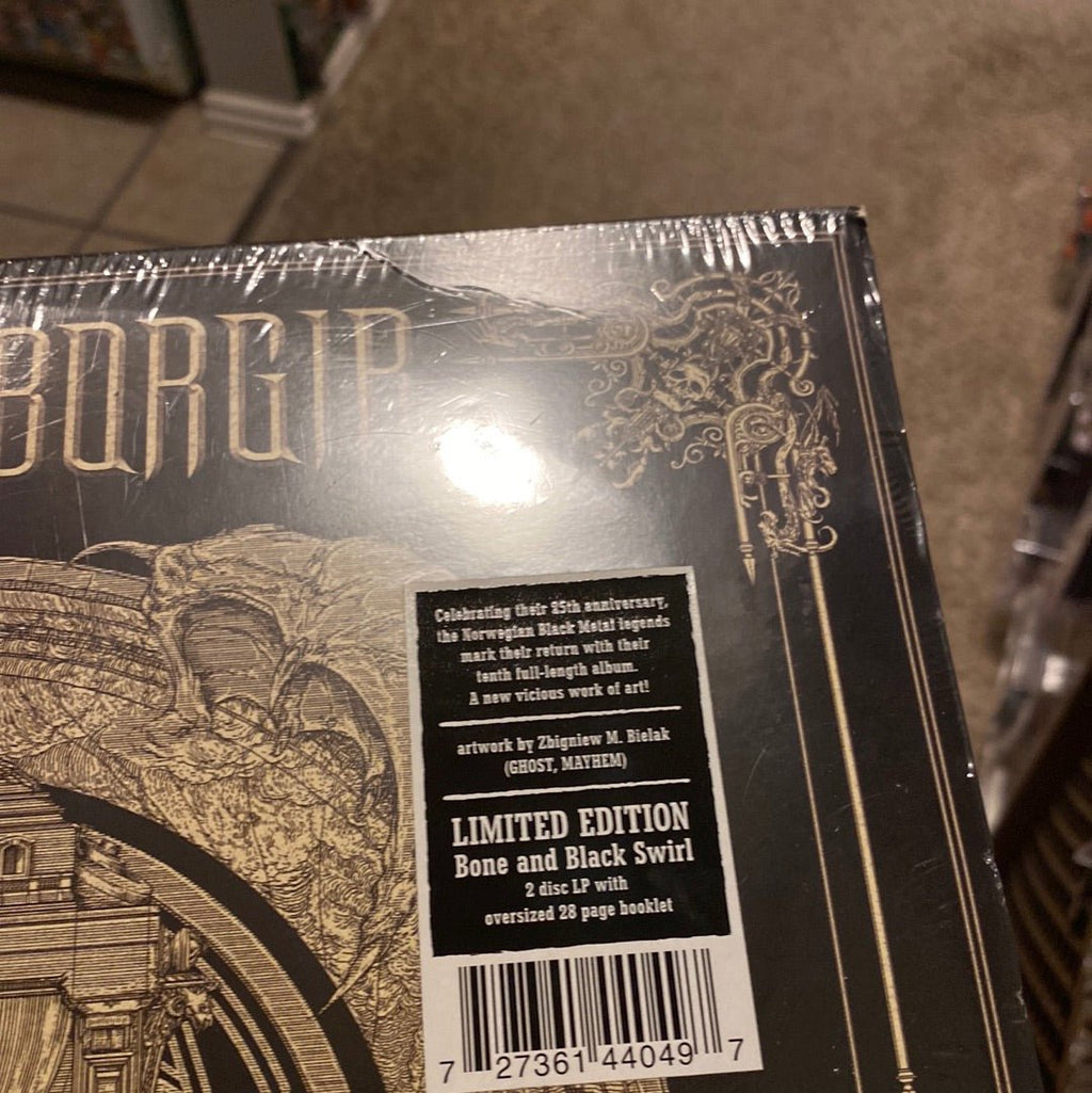 [Discounted] Dimmu Borgir - Eonian [Bone & Black Swirl]  (New Vinyl LP)