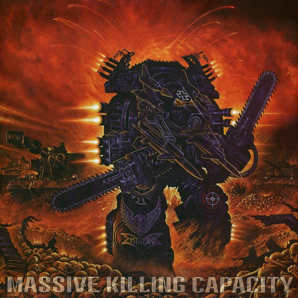 [Discounted] Dismember - Massive Killing Capacity [Yellow Orange Marble Vinyl]  (New Vinyl LP)