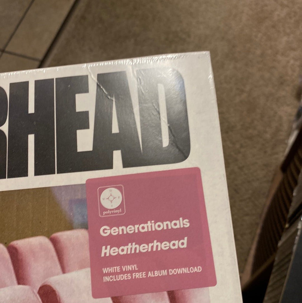 [Discounted] Generationals - Heatherhead [White Vinyl]  (New Vinyl LP)