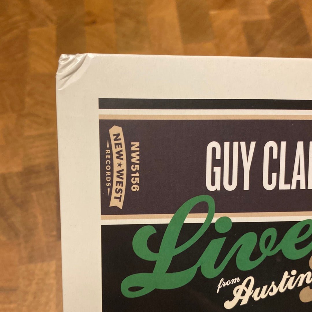 [Discounted] Guy Clark - Live From Austin,TX [2xLP]  (New Vinyl LP)