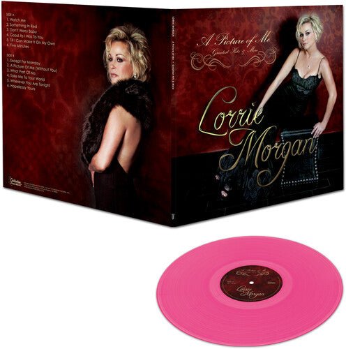[Discounted] Lorrie Morgan - A Picture of Me: Greatest Hits & More [Pink Vinyl]  (New Vinyl LP)
