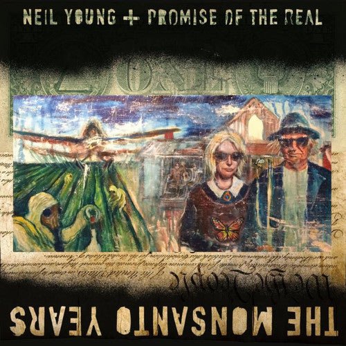 [Discounted]  Neil Young + Promise of the Real - The Monsanto Years  (New Vinyl LP)