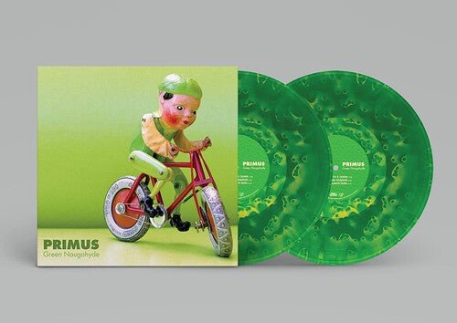 [Discounted] Primus ‎- Green Naugahyde (10th Anniversary Deluxe Edition) [GreenVinyl]  (New Vinyl LP)