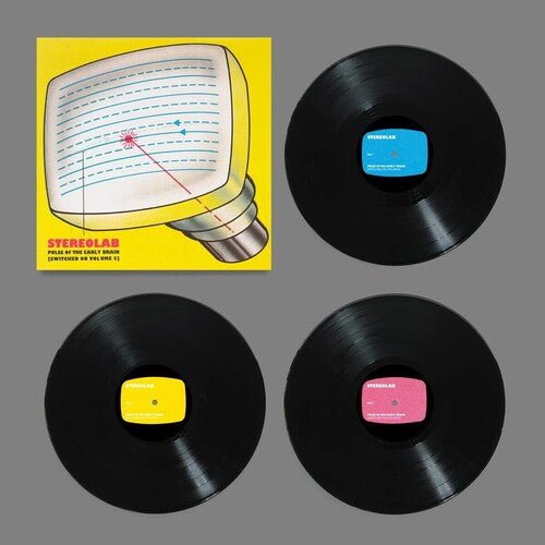 [Discounted] Stereolab - Pulse Of The Early Brain (Switched On Volume 5) [3xLP]  (New Vinyl LP)