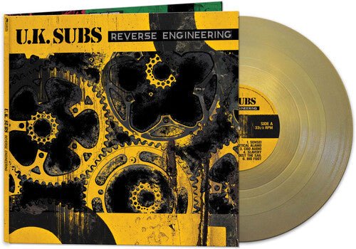 [Discounted] U.K. Subs - Reverse Engineering [Gold Vinyl]  (New Vinyl LP)