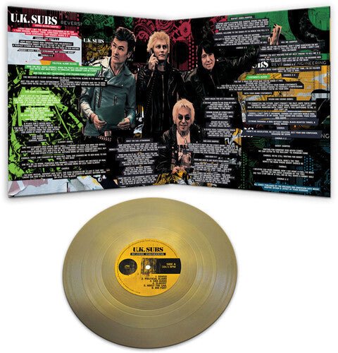 [Discounted] U.K. Subs - Reverse Engineering [Gold Vinyl]  (New Vinyl LP)